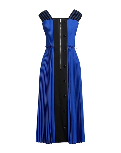 PHILOSOPHY di LORENZO SERAFINI Midi dress Blue 100% Polyester, Acrylic, Polyamide, Virgin Wool, Mohair wool