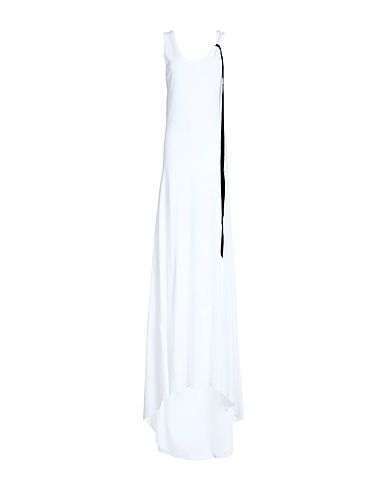 ANN DEMEULEMEESTER Long dress White 100% Cotton