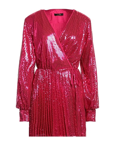 ACTITUDE by TWINSET Sequin dress Fuchsia 95% Polyester, 5% Elastane