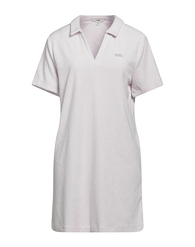 VANS Vestito corto Lilla 80% Cotone, 20% Poliestere