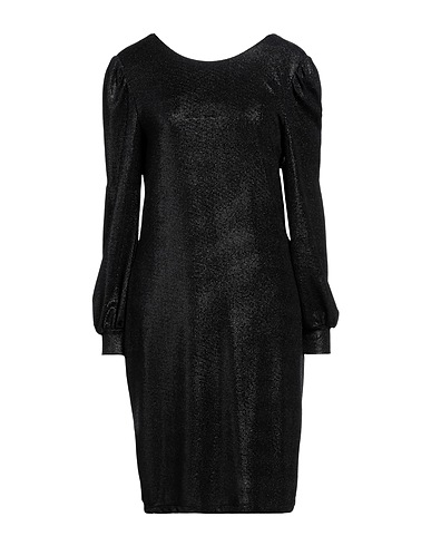 CARACTÈRE Short dress Black 91% Polyamide, 5% Polyester, 4% Elastane