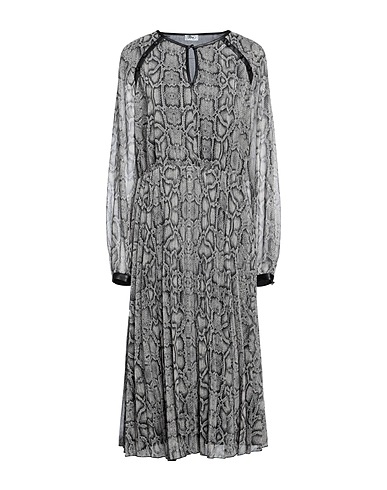 LIU •JO Midi dress Beige 100% Polyester