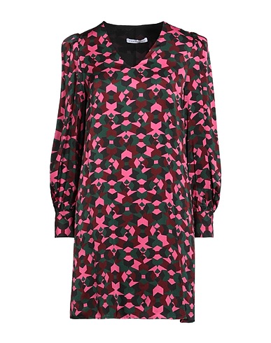CARACTÈRE Short dress Pink 100% Viscose