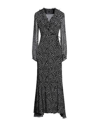 PINKO Long dress Black 100% Viscose