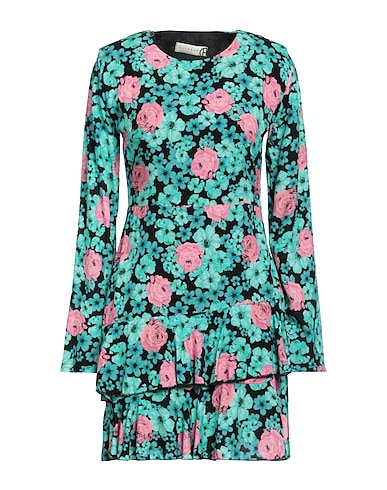 HAVEONE Short dress Turquoise 100% Polyester