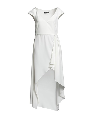 NORA BARTH Kurzes Kleid Weiß 97% Polyester, 3% Elastan