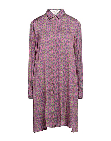 LE SARTE PETTEGOLE Midi dress Fuchsia 100% Viscose