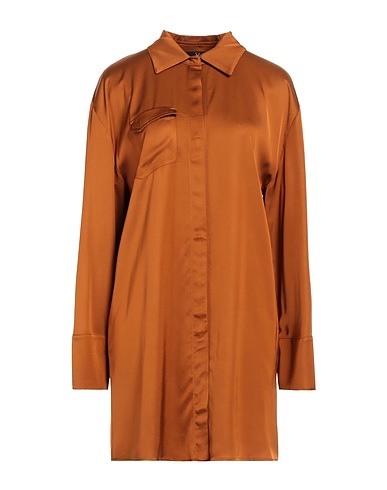 FELEPPA Vestito chemisier Cammello 55% Viscosa, 45% Rayon