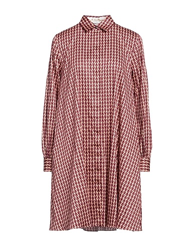 LE SARTE PETTEGOLE Shirt dress Light pink 97% Cotton, 3% Elastane