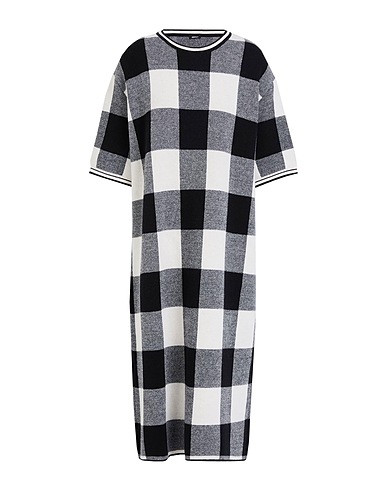 ASPESI Vestito midi Nero 100% Lana
