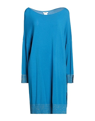 POUR MOI Kurzes Kleid Azurblau 57% Polyamid, 43% Viskose