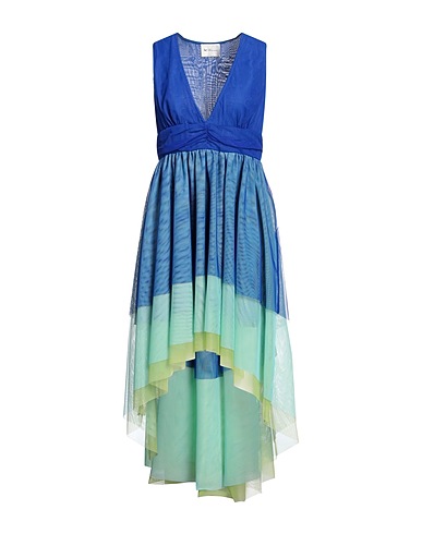 BE BLUMARINE Robe courte Bleu 100% Polyester
