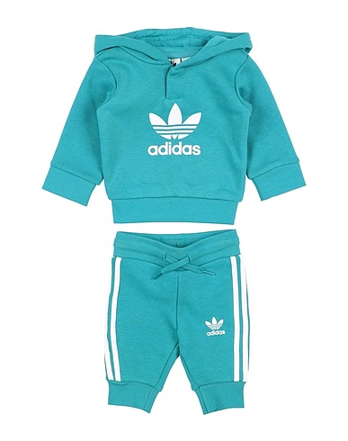 ADIDAS ORIGINALS Completo Baby  HOODIE SET
 Verde salvia 70% Cotone, 30% Poliestere riciclato, Elastan