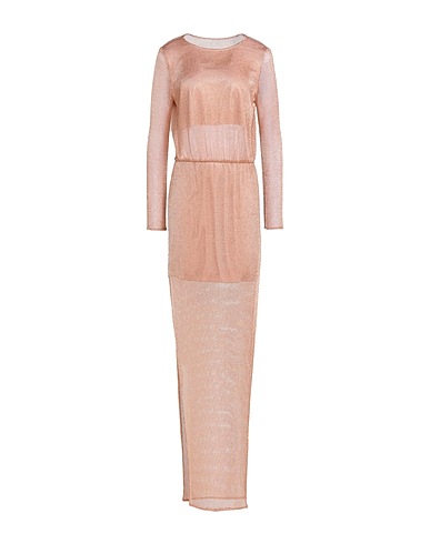 FELEPPA Long dress Copper 50% Viscose, 48% Elastane, 2% Polyester