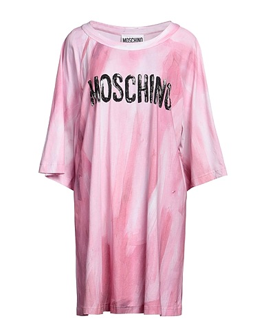 MOSCHINO Short dress COUTURE Pink 100% Cotton