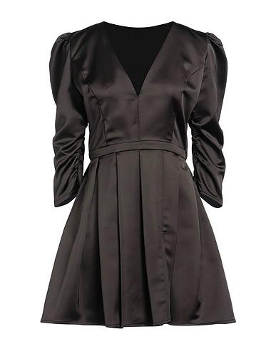 FELEPPA Short dress Black 96% Polyester, 4% Elastane