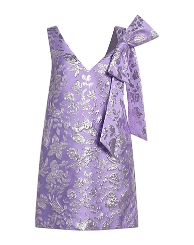 P.A.R.O.S.H. Short dress Mauve 63% Polyester, 23% Polyamide, 14% Metallic fiber