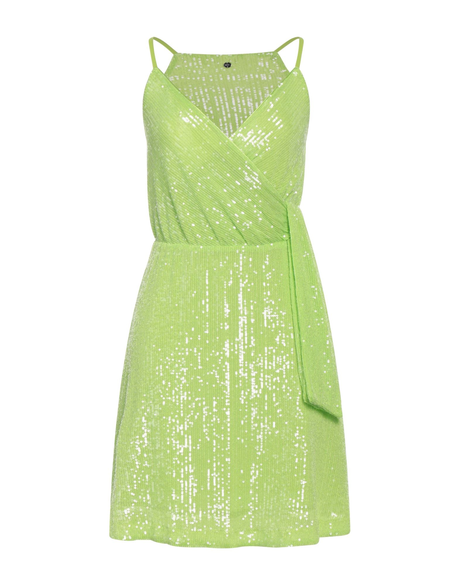 ワンピース THE ATTICO FW25 Sequin insert dress (251WCA00439 081) THE ATTICO | Yellow Women's Sequin Dress | YOOX