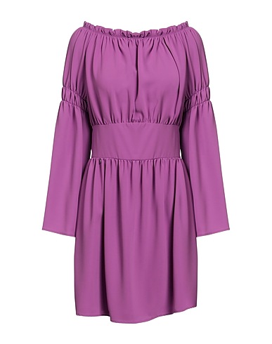 KONTATTO Short dress Mauve 100% Polyester