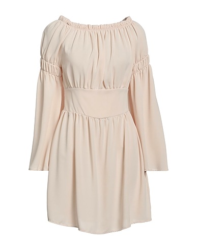 KONTATTO Short dress Ivory 100% Polyester