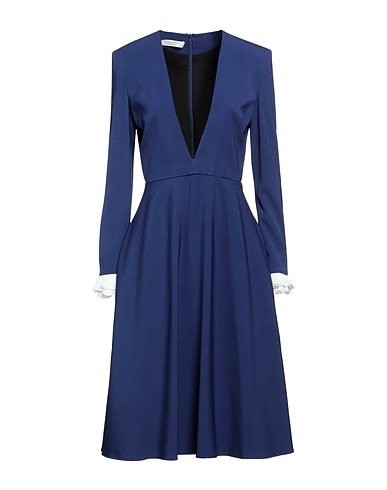 PHILOSOPHY di LORENZO SERAFINI Midi dress Navy 96% Viscose, 4% Elastane
