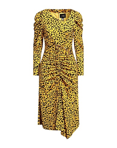 CAVALLI CLASS Robe mi-longue 93% Viscose, 7% Élasthanne