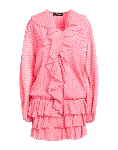 BLUMARINE Vestito corto Rosa 92% Seta, 8% Poliammide
