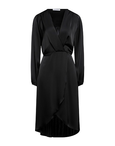 CARACTÈRE Midi dress Black 97% Polyester, 3% Elastane