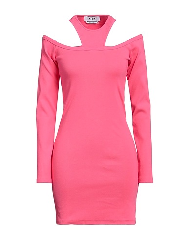 MSGM Короткое платье 95% Хлопок, 5% Эластан