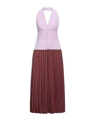 TORY BURCH Long dress Lilac 100% Polyester