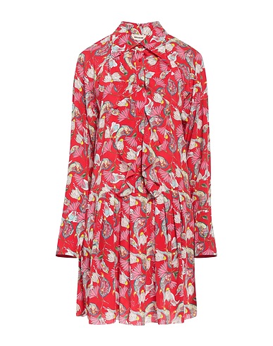 ZADIG&VOLTAIRE Shirt dress Red 100% Silk