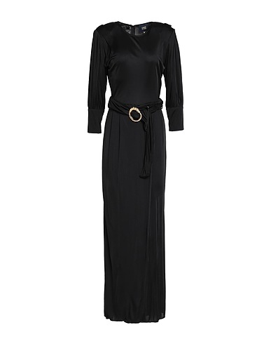 CAVALLI CLASS Long dress Black 100% Viscose