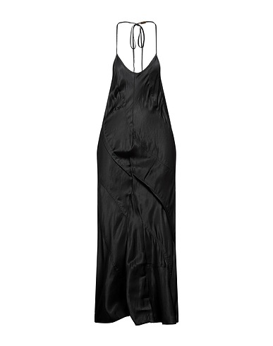 DIESEL Midi dress Black 79% Viscose, 21% Lyocell