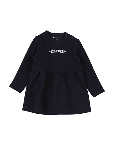 TOMMY HILFIGER Βρεφικό φόρεμα Σκούρο μπλε της νύχτας 100% Βαμβάκι
