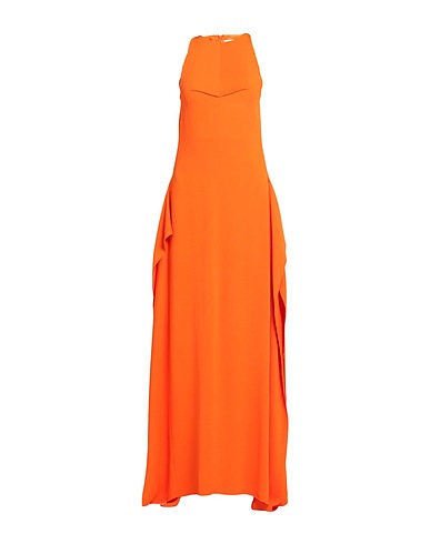 LANVIN Elegant dress Orange 52% Acetate, 48% Viscose