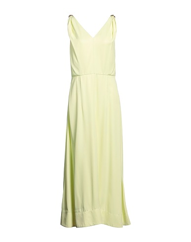 LANVIN Elegant dress Lime green 100% Viscose