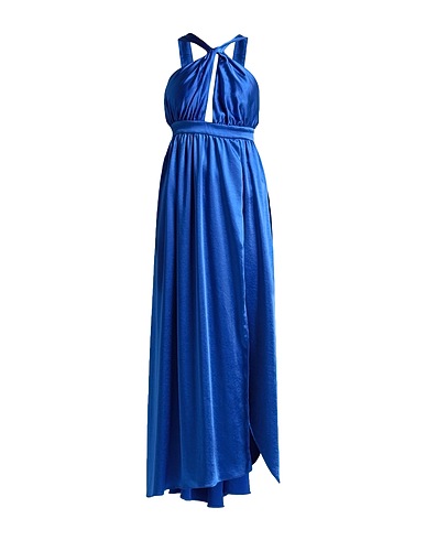 PINKO Long dress Blue 100% Polyester