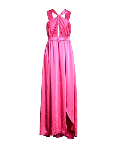 PINKO Long dress Fuchsia 100% Polyester