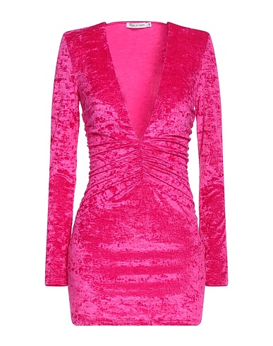 HOUSE OF AMEN Short dress Fuchsia 85% Polyamide, 15% Elastane