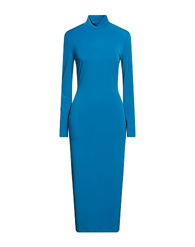 CINQRUE Midi dress Deep teal 95% Polyester, 5% Elastane