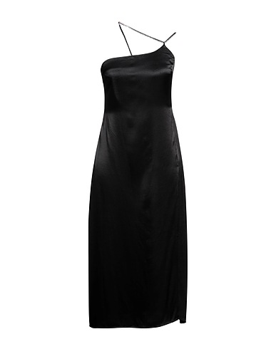 FOR LOVE & LEMONS Midi dress Black 53% EcoVero™ viscose, 47% Viscose