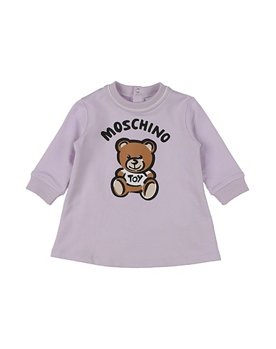 MOSCHINO BABY Vestido para bebé  Lilac 100% Cotton