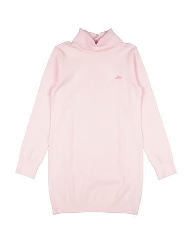 GUESS Dress Light pink 89% Rayon, 10% Polyamide, 1% Elastane