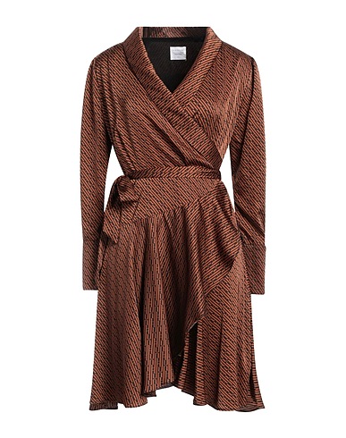 ANONYME DESIGNERS Hemdkleid Braun 100% Polyester