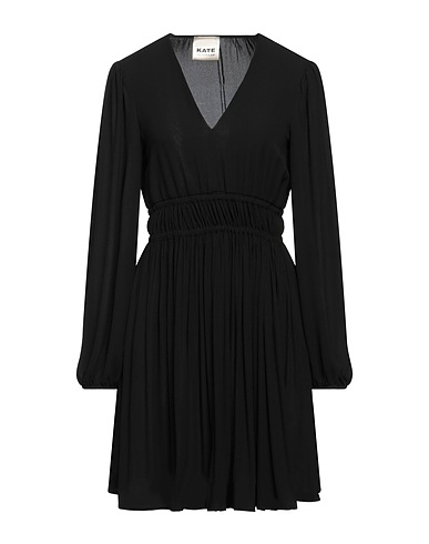 KATE BY LALTRAMODA Kurzes Kleid Schwarz 100% Polyester