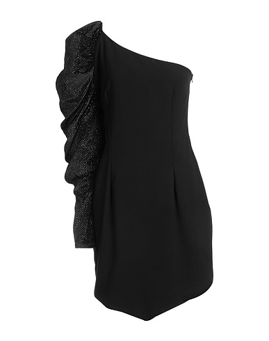 DRAMÉE 미니 원피스 블랙 100% 폴리에스테르