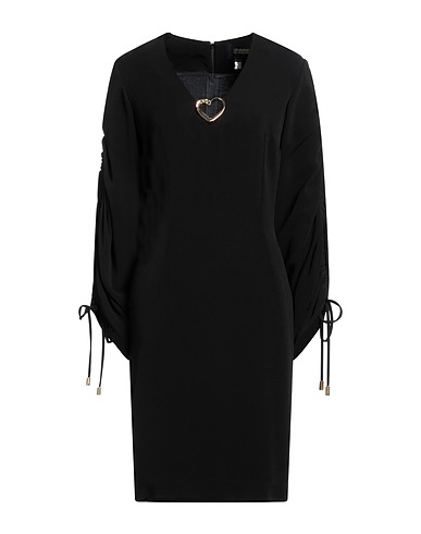 CAVALLI CLASS Midi dress Black 100% Viscose