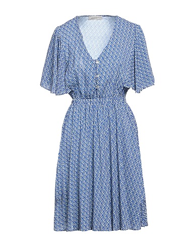 CRISTINA GAVIOLI Midi dress Blue 100% Viscose