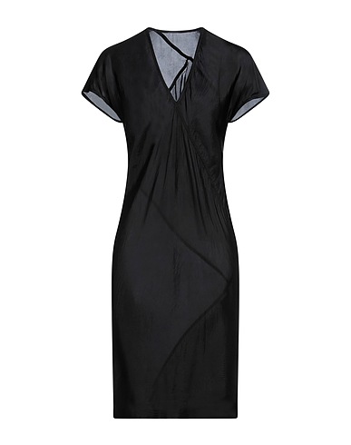 RICK OWENS Midi dress Black 100% Cupro