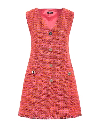LIU •JO Elegant dress Orange 37% Cotton, 23% Synthetic fibers, 22% Wool, 14% Polyester, 4% Other Fibres